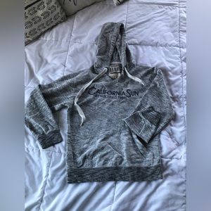 Us vintage California sun grey hoodie, adult small. Very nice quality. C